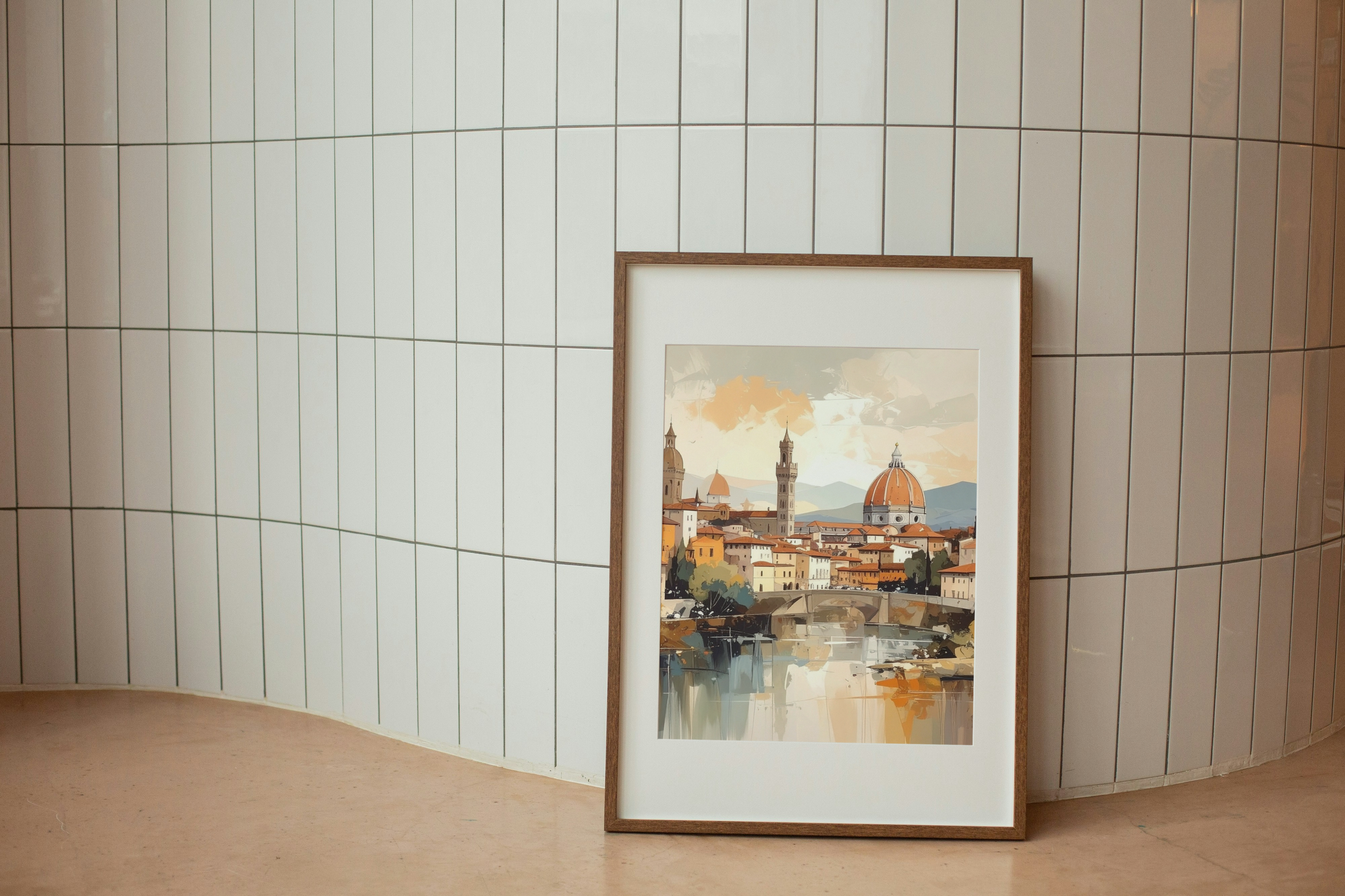 A scene in Florence, Italy