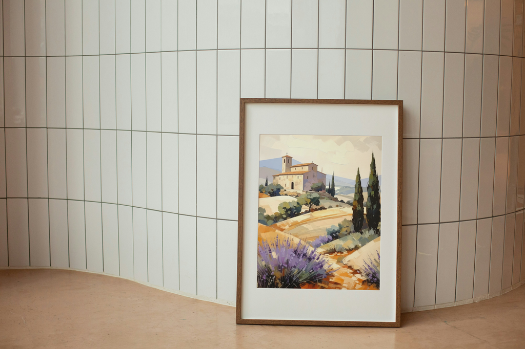 A scene in Provence.