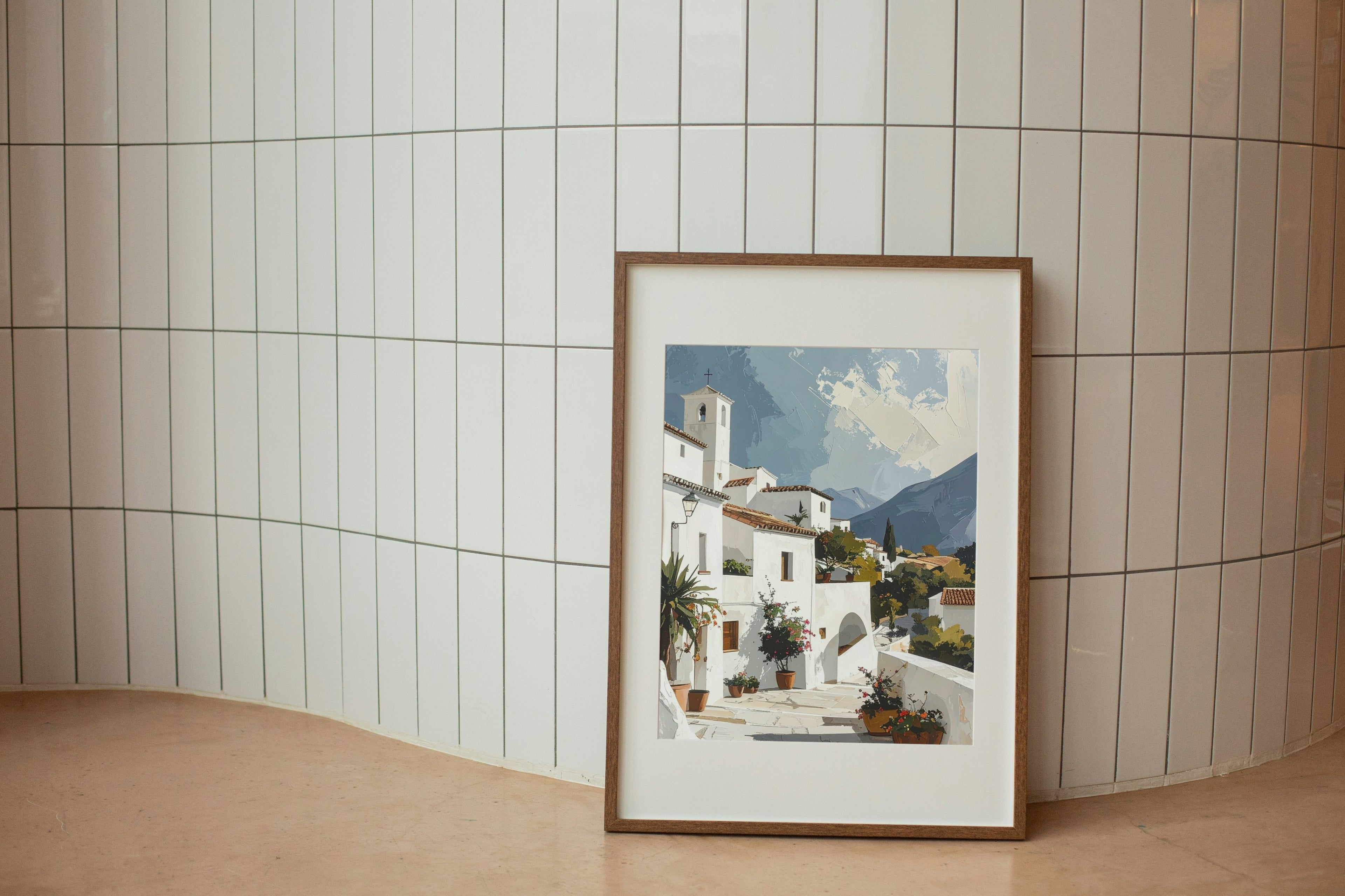 Pueblo Blanco Spanish scene