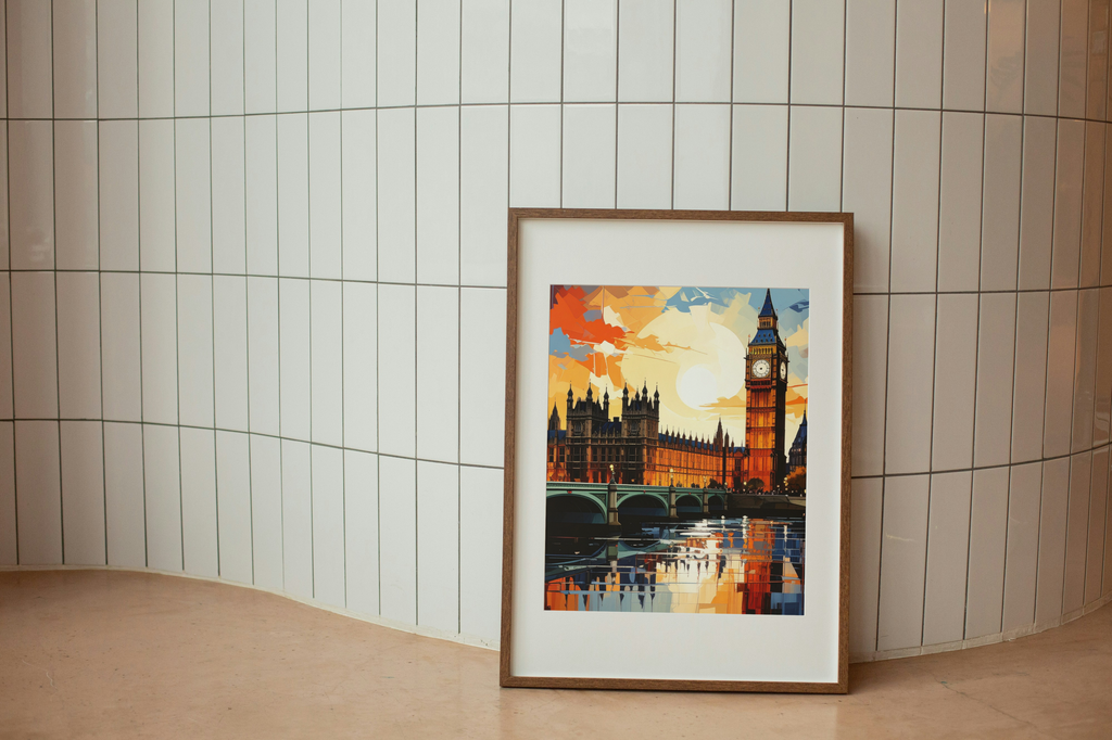 A London abstract scene