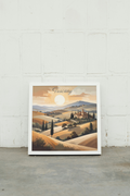 Tuscan countryside scene ( square poster )